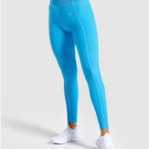 Gymshark Ultra Seamless Bright Blue Leggings